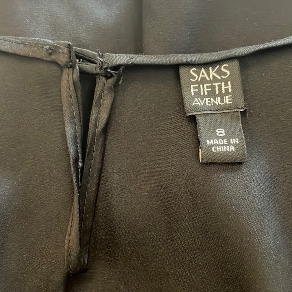 SAKS FIFTH AVE silk sleeveless top - Picture 5 of 6